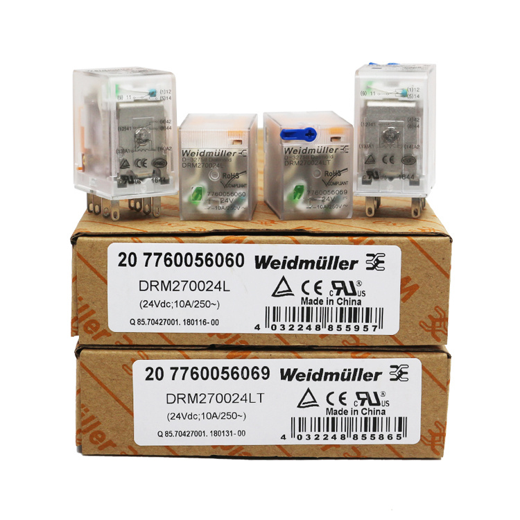 正品魏德米勒继电器DRM270024LD 270524LT 570548L 615L 270110L