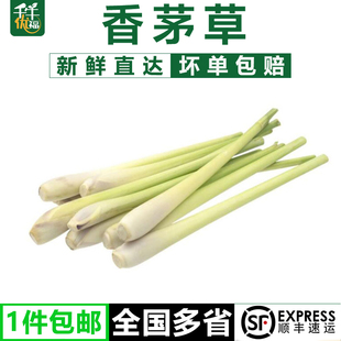5斤 新鲜香茅草1 柠檬草西餐香料冬阴功汤食材料 千牛优福