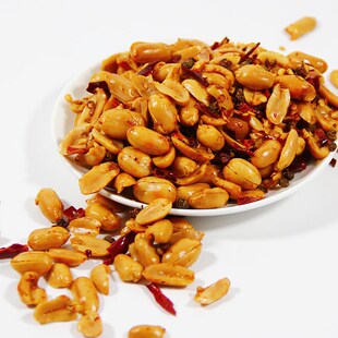 河南特产娘亲花生米5斤麻辣花生五香商用油炸花S生炒货下酒菜零食
