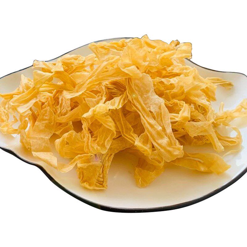 干豆皮无盐渍油豆皮豆腐皮农家干货商用凉拌菜豆花干豆Z丝速食凉