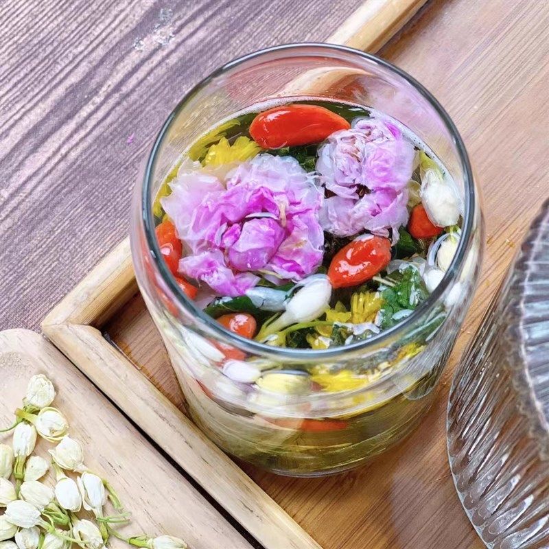 慢沏甘悦茉莉贡菊玫瑰茶一盒15包代用花草M茶组合养生健康冲泡茶,茶,组合型花茶,淘宝优惠券,粉丝福利购,淘宝优惠卷