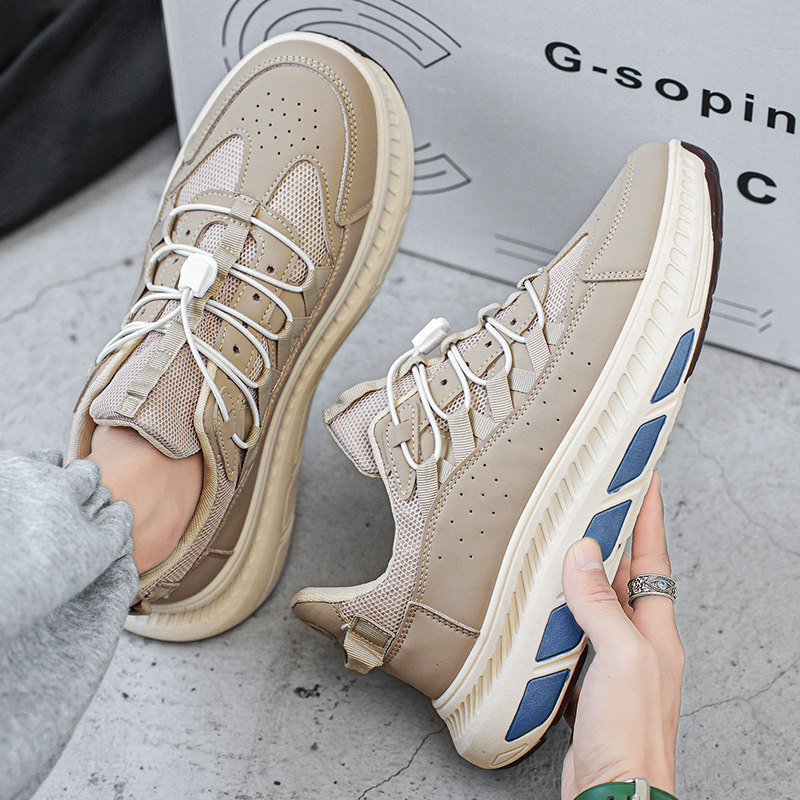 2026街头风网面男鞋厚底增高老爹鞋百搭休闲运动鞋小众设计潮鞋,流行男鞋,老爹鞋,淘宝优惠券,粉丝福利购,淘宝优惠卷