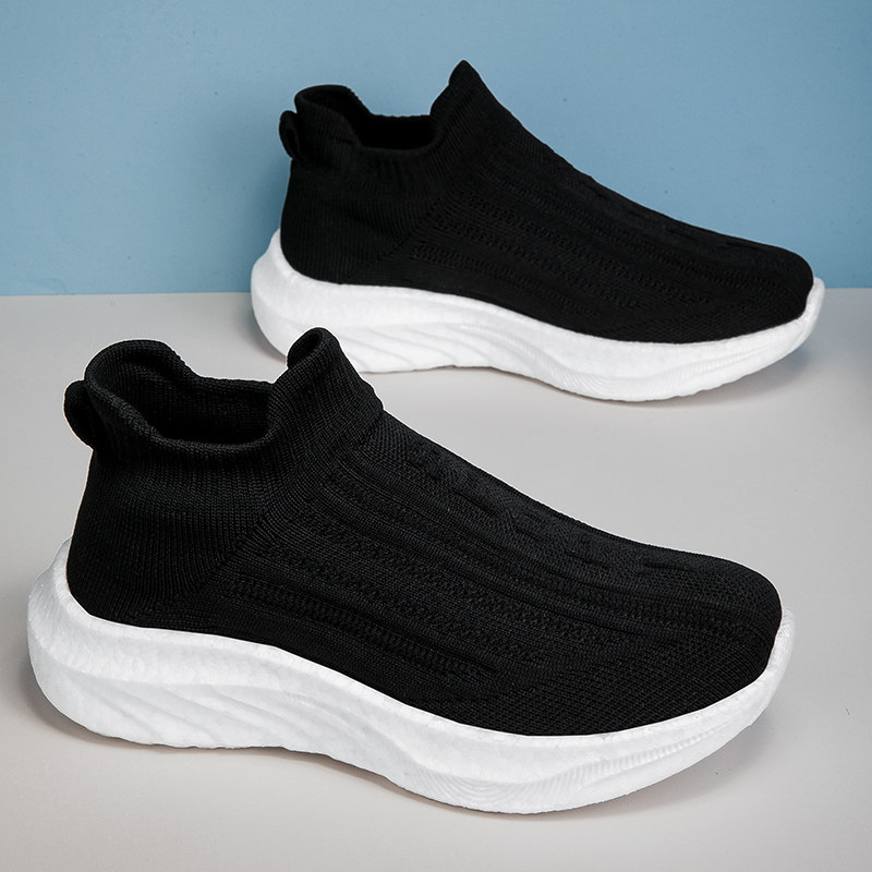 多运动走路鞋春秋踩屎感软底休闲透气网面鞋百搭一脚蹬男女鞋新款,女鞋,健步鞋,淘宝优惠券,粉丝福利购,淘宝优惠卷