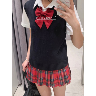 JK制服原创套装女学生针织开衫毛衣日系学院风校供感长袖套头上衣