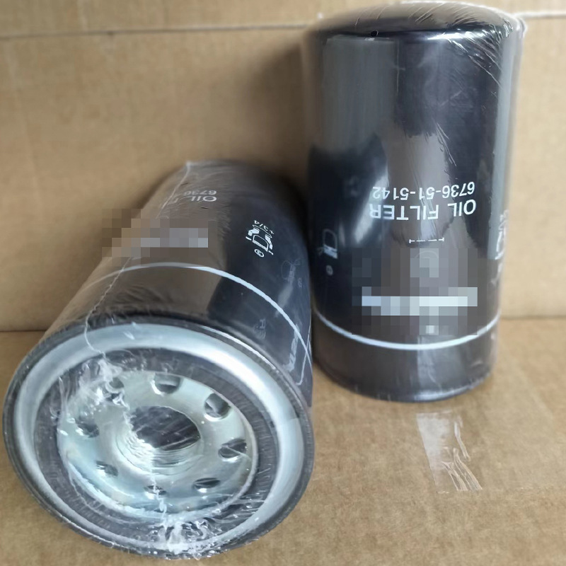 蓝隆滤芯代替挖掘机机油滤芯6736-51-5142 过滤器滤芯 现货供应