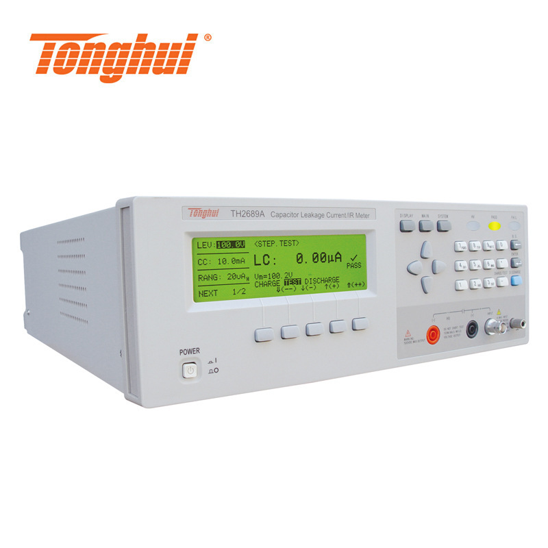 同惠TH2689 TH2689A电阻测试仪电容漏电流绝缘连续可调20mA800V