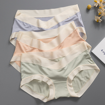 莫代尔孕妇内裤孕中晚期大码无痕