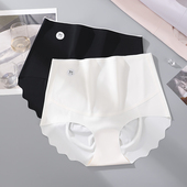 短裤 孕妇内裤 薄款 200斤无痕高腰托腹加长档冰丝夏季 孕中晚期大码