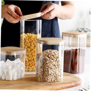 storage jar bottle kitchen box Glass food sealed