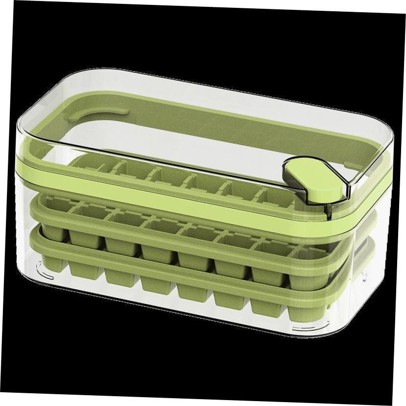 Ice Cube Tray ice ball maker Silicone Mold ice storage box