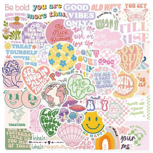 Inspirational Quote Stickers Aesthetic Motivational Decals