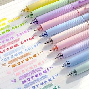 Retractable Pens Gel 0.5mm 5Pcs Ink Colored