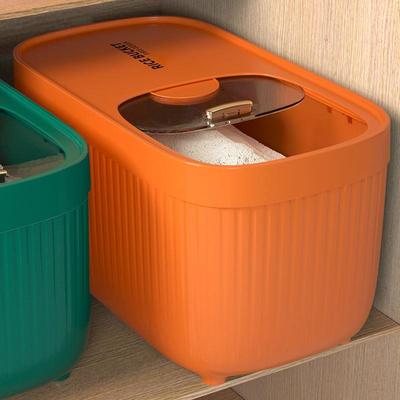 rice storage box, insect-proof rice container, household米桶