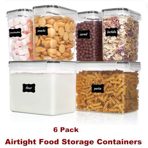 Airtight Food Storage Containers Kitchen Pantry Baking