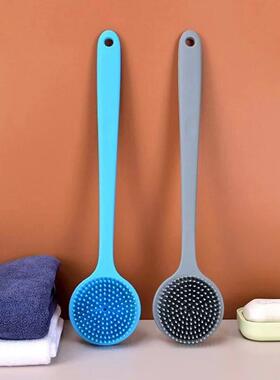 Silicone Back Scrubber,Long Handle Body Scrubber,Light&Easy-