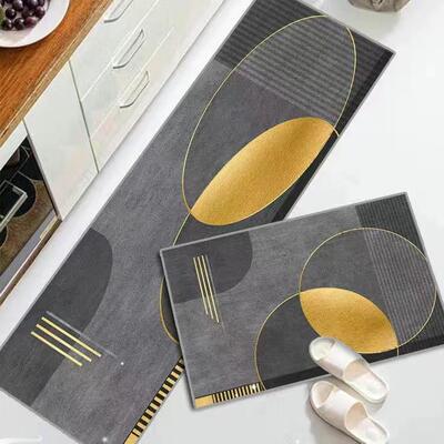 Kitchen floor mat water absorbent non-slip bathroom floormat