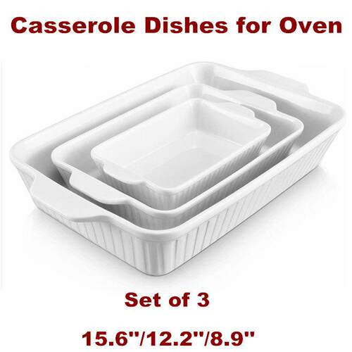 Casserole Dishes for Oven Lasagna Pan Deep Baking Pan