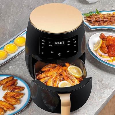 8L English air fryer oven Oil free Airfryer touch screen 6L