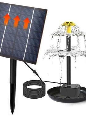 Solar Floating Water Fountain Bird Bath Fountain Pump Pond
