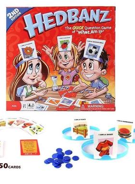 Game Day Headband Fun Guessing Family Party Board Quick Ques