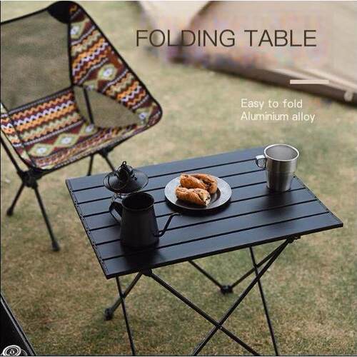 aluminium alloy camping table Portable foldable and chairs