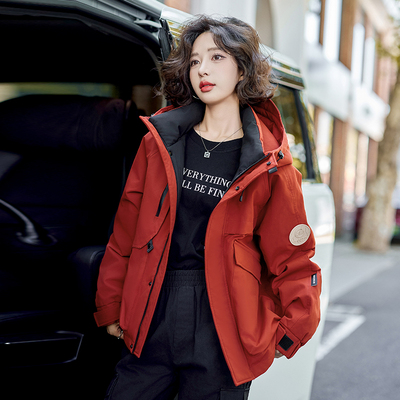 鸭鸭正品明星羽绒服女情侣