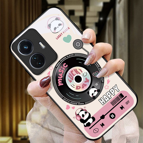 新款玻璃时尚高级感卡通可爱欧美