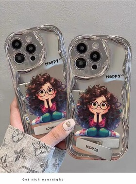 适用iphone苹果15/14/13/12/11/x/xs/xr/8/7/6/6s手机壳pro新款女孩105电镀max软壳plus硅胶套男女款全包卡通
