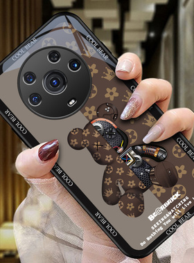 适用荣耀magic3pro手机壳ELZ-AN10华为honor手机套新款防摔软壳硅胶男女款玻璃网红高级可爱超薄全包个性卡通