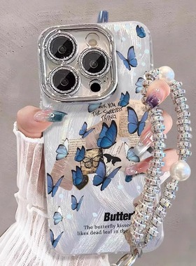 适用OPPO手机壳Reno12新款蝴蝶212软壳reno11硅胶套reno10男女款reno9镜头全包reno8卡通pro网红se防摔潮