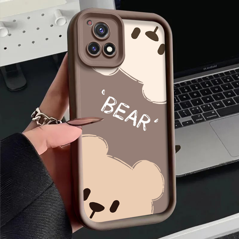 适用vivoY31S手机壳V2054A的两只熊手机套Y31S新款vivo保护套防摔软壳硅胶男女款网红可爱情侣卡通超薄全包个