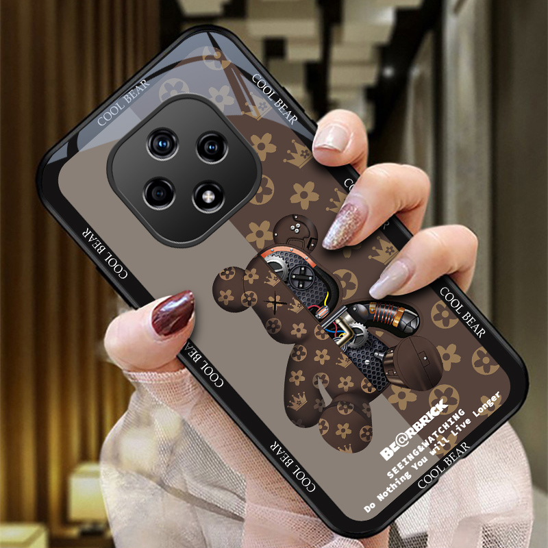 适用智选hinova9Z手机壳MNT-BD00华为nova9z手机套hi的新款防摔软壳硅胶男女款玻璃网红可爱超薄全包个性卡通
