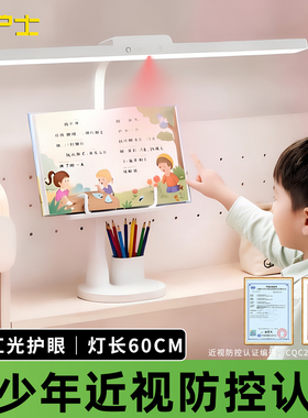 眼护士台灯护眼学习专用防近视国AA儿童学生写字阅读书桌充电台灯
