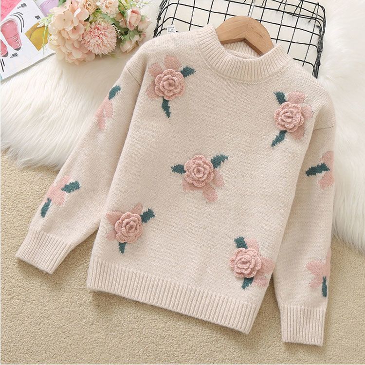 儿童毛衣女宝宝秋冬装