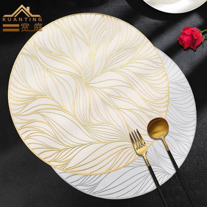 防水轻奢北欧风餐垫隔热防烫