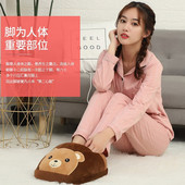 尚野优品暖脚宝插电暖脚器定时可调温暖脚神器男女可拆洗电热宝电