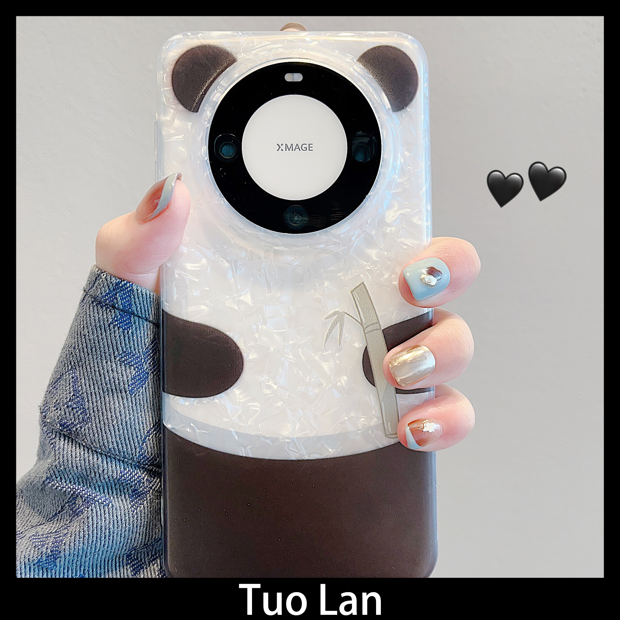 适用拓岚华为IMD卡通创意防摔