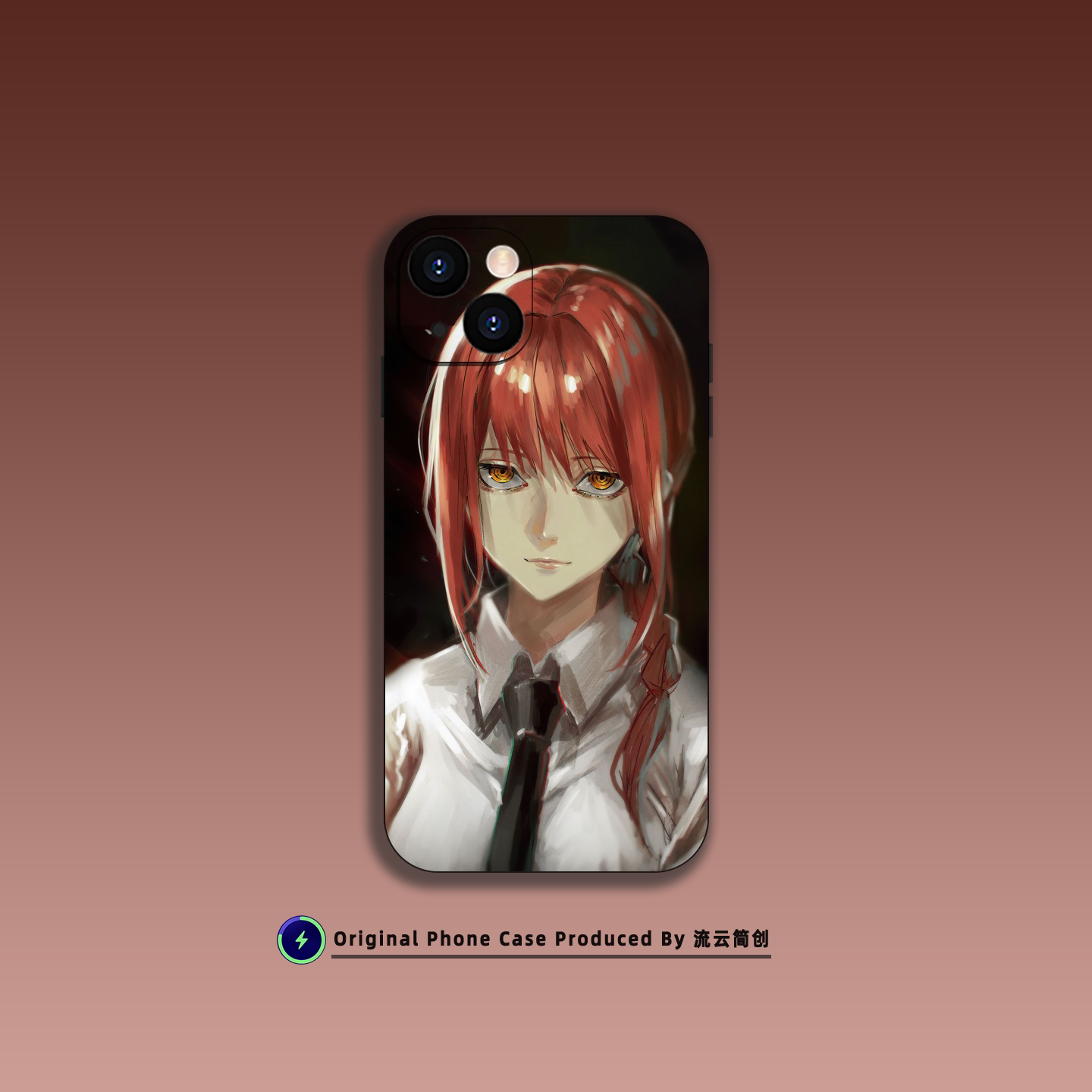 电锯人玛奇玛手机壳适用苹果16小米15华为Air动漫艺术插画VIVO液态硅胶14红米K80透明OPPO磁吸iPhone17ProMax