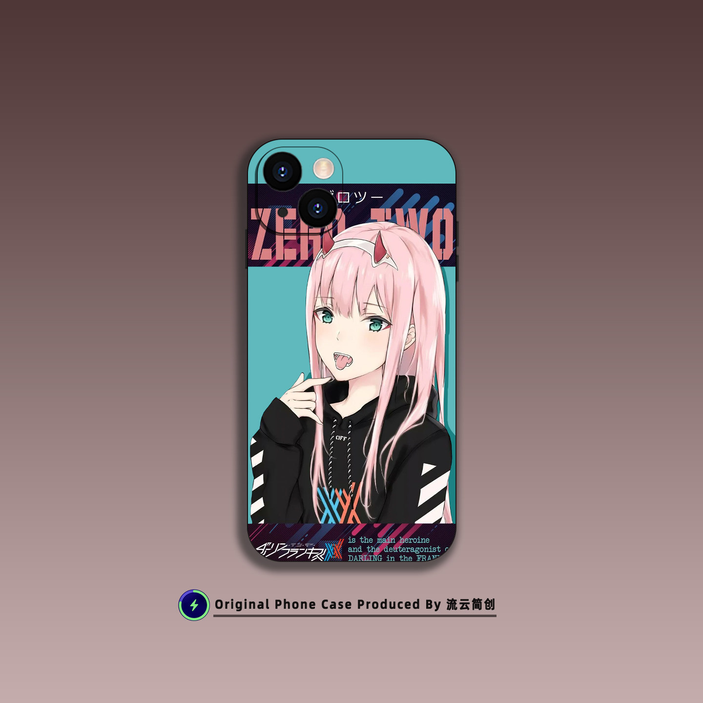 可爱少女零二手机壳适用iPhone17Air华为Nova7小米15红米K90动漫OPPOFindX8液态硅胶VIVO荣耀X70苹果16ProMax