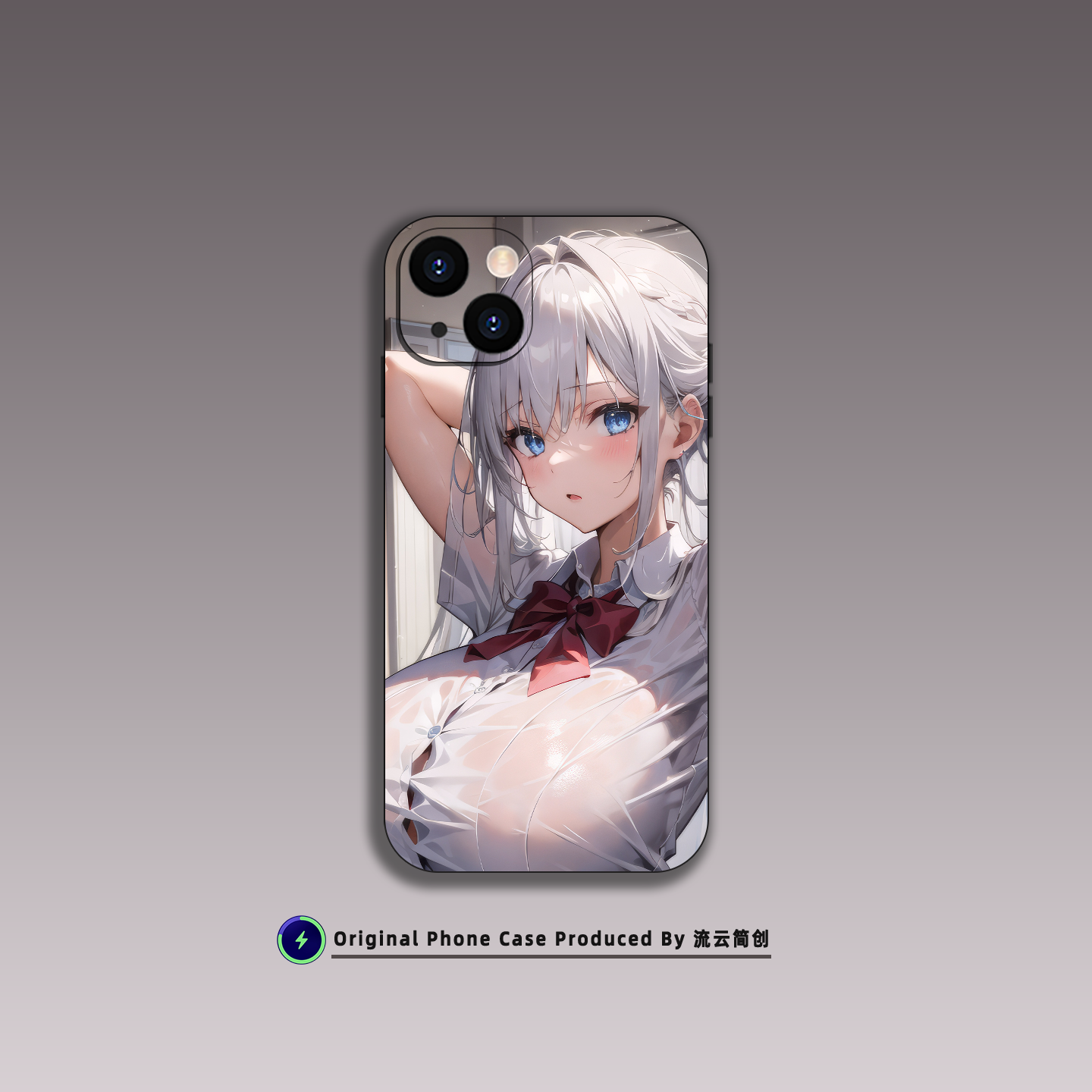 可爱萌日系JK女生手机壳适用iPhone17小米15艺术14华为13液态硅胶Air磨砂磁吸MagSafe苹果16ProMax动漫二次元
