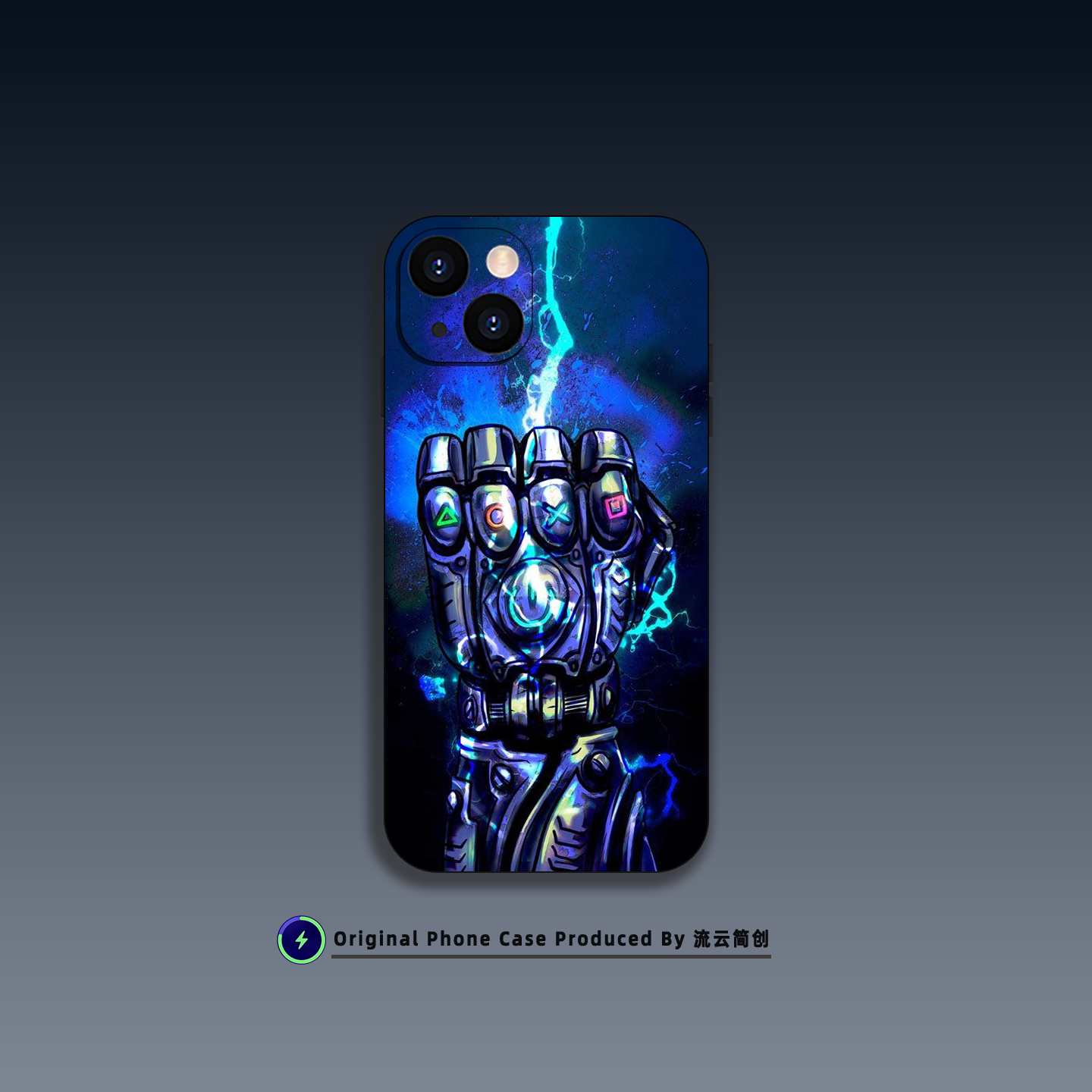 欧美创意游戏灭霸手机壳适用苹果16小米15华为Air动漫艺术VIVO液态硅胶14红米K80透明OPPO磁吸iPhone17ProMax