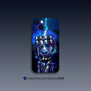 欧美创意游戏灭霸手机壳适用苹果16小米15华为Air动漫艺术VIVO液态硅胶14红米K80透明OPPO磁吸iPhone17ProMax