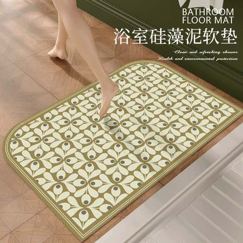 Наука и технология поглощение ткани мягкая ванная комната попадает в дверь двери в ванную, чтобы войти в дверь дома