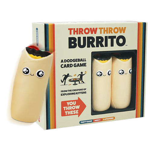 Throw Throw Burrito 墨西哥煎饼桌游聚会休闲卡牌抛煎饼桌面游戏