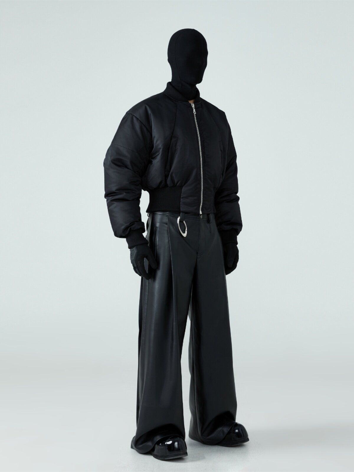 FRKM SCD 24 F|W 90 화이트 덕다운 웨이스트 숏다운 재킷 두꺼운 따뜻한 겨울 남여공용 재킷