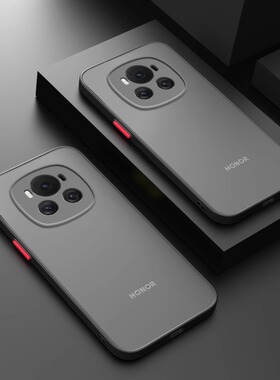 适用荣耀maic6手机壳新款荣耀magic6pro保护套超薄磨砂magic6至尊版简约镜头全包防摔亚克力硬壳男高级感女