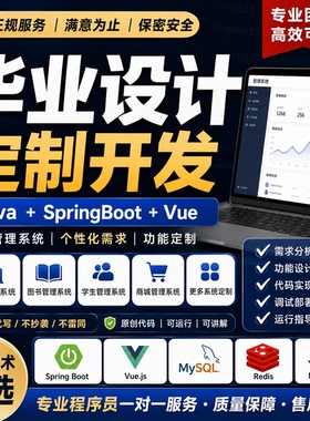 定制基于springboot的管理系统vue项目源码vscode成品部署