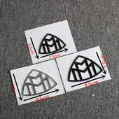 GLS580 GLS600 C柱标 适用于奔驰迈巴赫S级E级V级GLS480 侧标改装