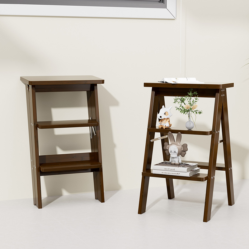 实木梯凳家用梯子折叠凳子厨房