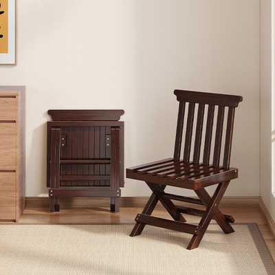 折叠小凳子小椅子家用靠背矮凳子客厅小板凳户外马扎凳子儿童方凳